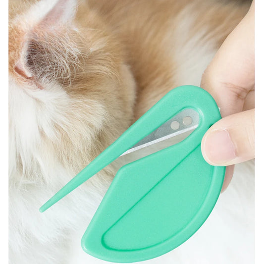 Pet Knotting Comb – Painless Dog & Cat Grooming Comb for Shedding, Knot Removal, and Hair Trimming