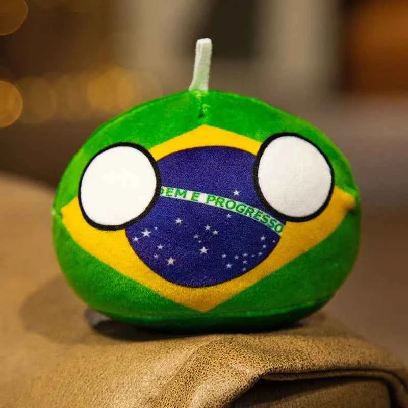 70 styles 10cm Country Ball Plush Toys Polandball Pendant Country Balls Countryball Stuffed Doll Toy Christmas Gift for Kids