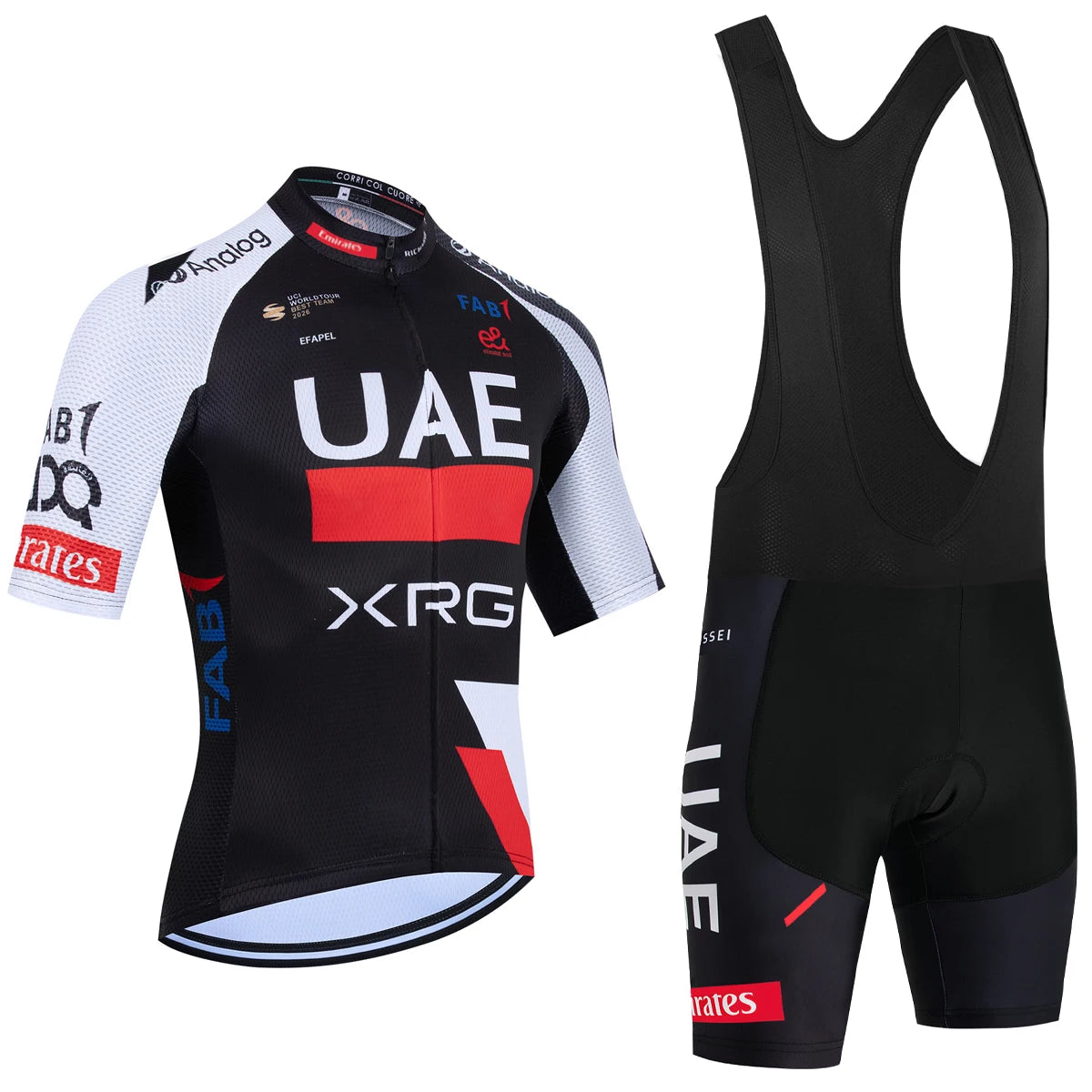 2026 New MEXICO Cycling Jersey UAE Team Bike Jersey Shorts Men Women Quick dry Ropa Ciclismo Pro Bicycle TShirt Clothing