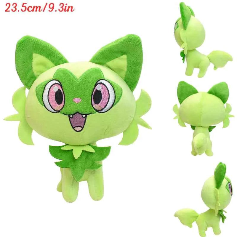 Pokemon Sprigatito Fuecoco Quaxly Kawaii Plush Toys Cute Anime Scorbunny Cinderace Stuffed Animals Peluche Dolls Festivals Gifts