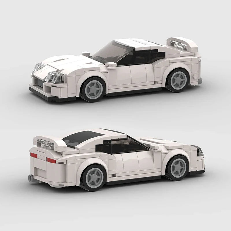 Supra Racing Car Building Blocks Vehicle Construction Toy Kit