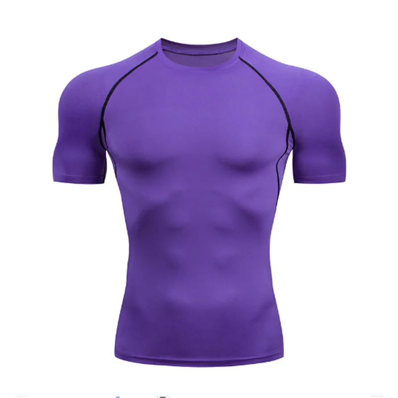 Compression Running Top Men Long Sleeve Shirt For Male Gym Clothing Quick Dry Sportswear Fitness Tee Training Workout Muscle Top