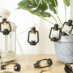 80 LED Vintage Lantern String Lights Christmas Halloween Decor