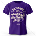 Men's Vintage Motors Graphic T-Shirt – Oversized Cotton Streetwear Tee