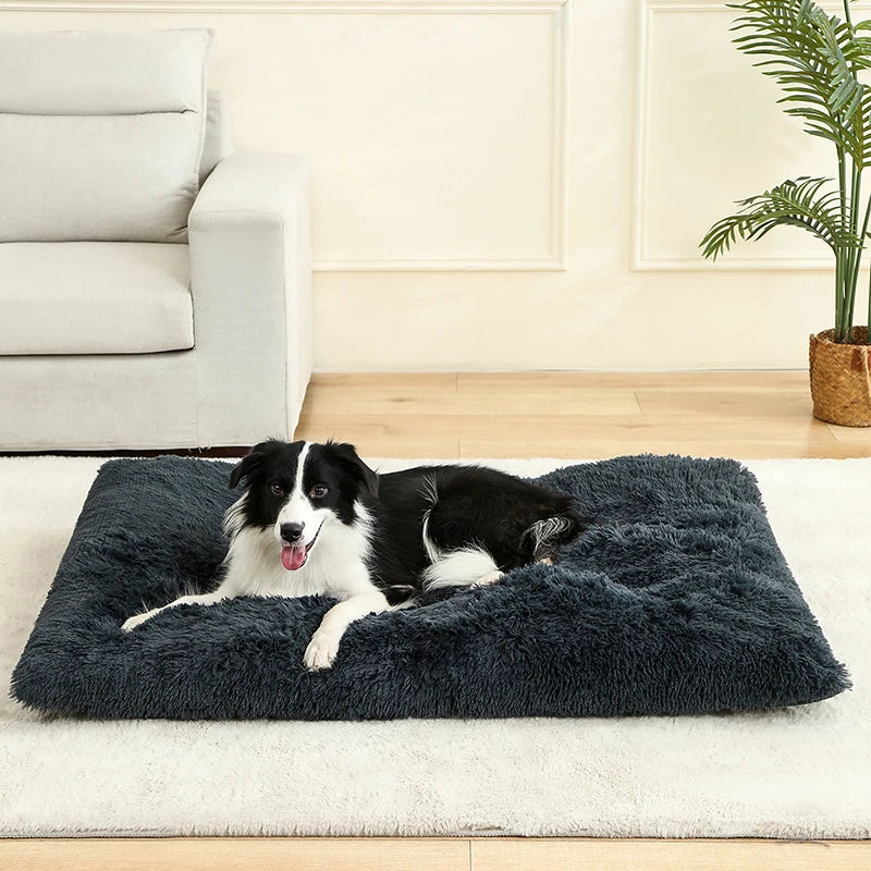 Plush Soft Dog & Cat Bed – Cozy Pet Sleeping Sofa