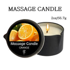 Massage Oil Candle, for Stress Relief and Skin Moisturizing, Scented Candles Aromatherapy SM Product Spa Essentials, Luxury Cand