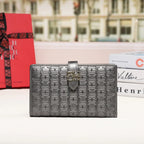 CH Luxury Brand Spring Fashion Women's Organizer Wallet Coin Purse Long Large Capacity Card Holder Coin Purse 2025 High Quality