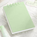 80 Sheets Binder A7 Loose-Leaf Notebook Horizontal Line Inner Page Style Note Set Stationery School Office Supplies