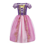 Kids Princess Costume Dress – Elsa, Anna, Jasmine & Moana Outfit