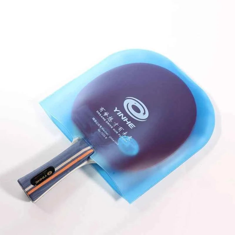 YINHE/SANWEI Table Tennis Racket Protection Covers Waterproof Paddle Film Protector Anti-oxidation Protective Bags Rubber Cover