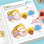 Hidden Differences Activity Book, | Attention and Concentration Training | Visual Perception Skills, Find the Differences Game |