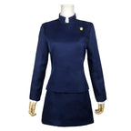 Jujutsu Kaisen Maki Zenin Cosplay Costume Maki Zenin Glasses Wig Top Skirts Full Set Maki Halloween  Party Uniform for Women Men