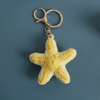 Ocean Animal Crochet Keychain Tropical Fish Bag Charm
