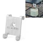 New Outdoor Canister Hanging Hook Metal Butane Gas Tank Hanger Clip Portable Tank Hanger Hook Camping Accessories Outdoor Tool