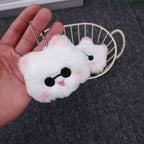 Keychain Geto Suguru and Satoru Gojo Plush Cosplay Doll Pendant Keyrings Couple Accessories Key Chains Fans Gift