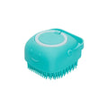 Dog Bathing Brush Pet Massage Brush Shampoo Dispenser Soft Silicone Brush Rubber Bristle for Dogs and Cats Shower Grooming Tool - WTN Essentials 