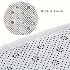 Long Hair Absorbent Bathroom Mat – Soft Furry Non-Slip Shower Floor Rug