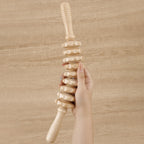 Wooden Therapy Massager Roller Trigger Point Massager Stick for Fascia Cellulite Muscle & Abdomen Body, Muscle Belly Relief Too