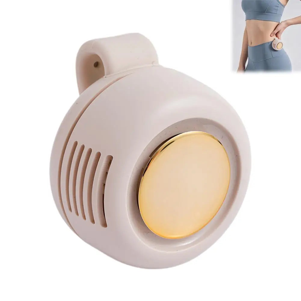 Mini Portable Clip Fan Handheld Waist Hanging Leafless Fan Small Whirlwind Fan For Daily Outdoor Travel