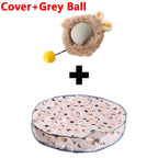 Interactive Cat Toys Ball Cover Set Fast Rolling in Pouch Hide and Seek Kitten Toy Motion Activated Interactive Cat Toy Indoor