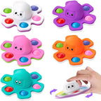 Antistress Push Bubbles  Fidget Spinner for Kids and Adults Face-Changing Sensory Toy for Autistic Children Anxiety Relief Gifts