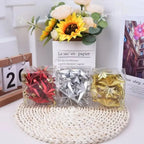 12pcs New Plastic Christmas Hanging Ornaments Star Shaped Glittering Xmas Tree Pendant Party Supplies DIY Festival Decorations