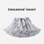 Baby Girls Tutu Fluffy Skirt Toddler Princess Ballet Dance Tulle Mesh Skirt Kids Cake Skirt Cute Girls Clothes Pettiskirt Skirt