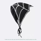 New Bat Halloween Bag Headscarf Hat Knitted Cotton Triangle Scarf Skull Spide Headband Headgear Women Girl All Saints Day Gift