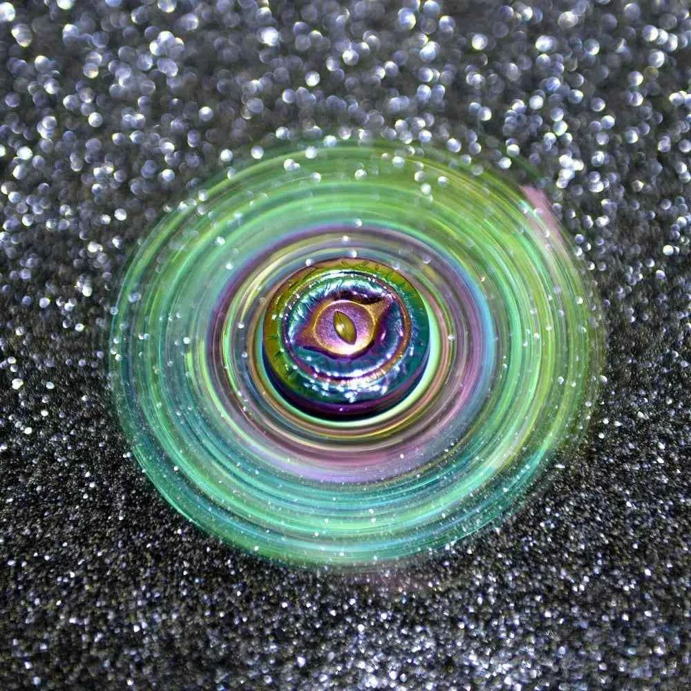 Dragon Wings Eye Metal Tri Fidget Spinner Focus & Stress Relief Toy