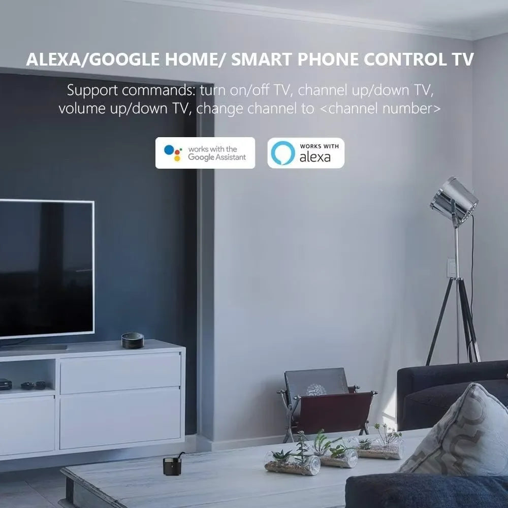 Broadlink RM4 Mini HTS2 IR Remote Controller Air Conditioning TV Set-top Box Temperature Humidity Sensor for Google Home Alexa