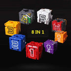 Power Assembling Educational Toys Math Cube Transformation Robot Digits Puzzle Ranger Animals boy toy for Kids