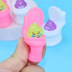 Squeeze Toilet Poop TPR Soft Kawaii Mochi Soft Stress Relief Fidget Toy,Laugh Out Loud with These Fun Prank Toilet Toys for Kids