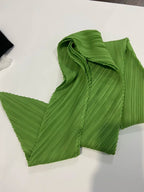 Miyake Pleated Women Scarf Shawl Fabric Korean Fashion Thin Sunscreen Scarf Foulard Femme Luxe Marque Hijabs for Woman