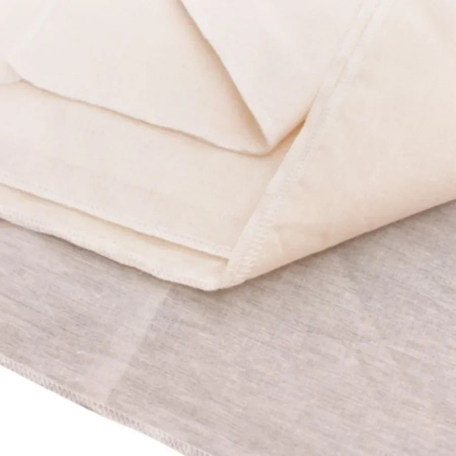 2PCS Cotton Steamer Cloth for Soy Milk Filtering and Food Steaming