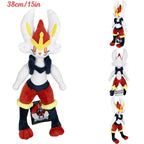 Pokemon Sprigatito Fuecoco Quaxly Kawaii Plush Toys Cute Anime Scorbunny Cinderace Stuffed Animals Peluche Dolls Festivals Gifts