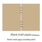 45 Sheets A5 A6A7 Loose Leaf Notebook Refill Spiral Binder Inner Page Weekly Monthly To Do Line Dot Grid Inside Paper Stationery