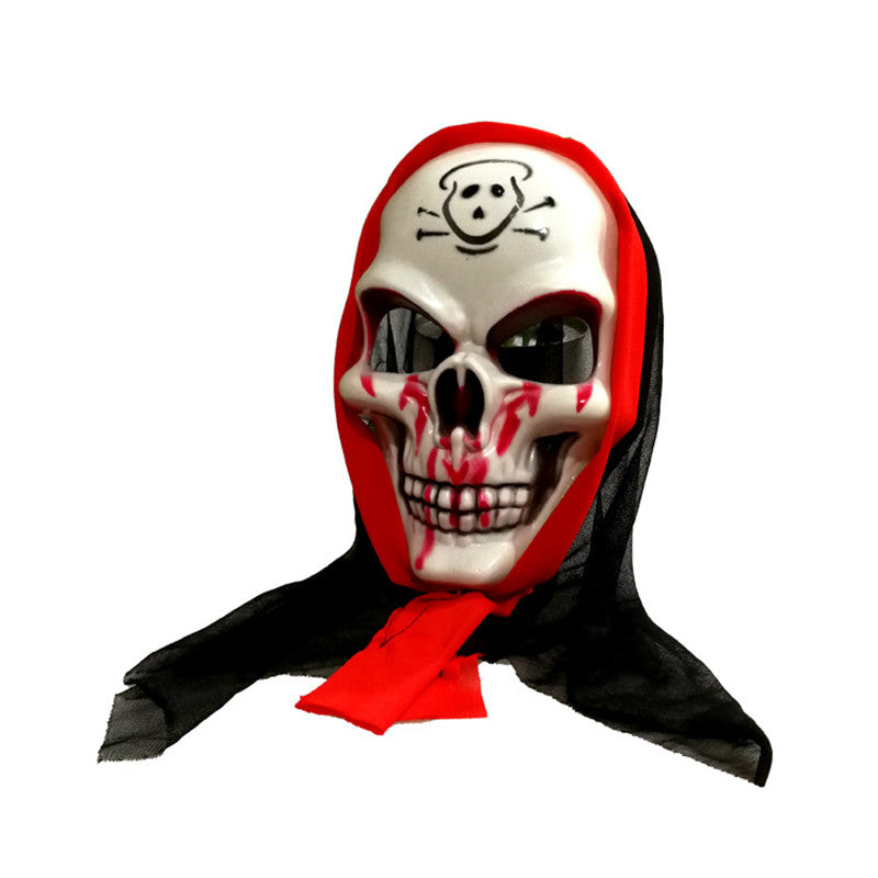 Kids Grim Reaper Costume with Glowing Red Eyes – Halloween Phantom Outfit