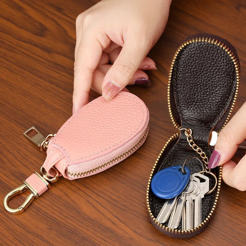 Key Bag Men's And Women's Key Bag  Large Capacity Multi-function Key Chain Storage Bag Simple And Small Household