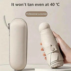 Ultralight And Compact Portable Capsule Umbrella UV Protection Umbrella Mini Five-fold Umbrella