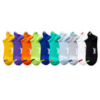 5/10Pairs Summer Socks Bright Color Mesh Ankle Socks Men Women Breathable Street Fashion Sports Mesh Thin Short Running Socks