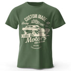 Men's Vintage Motors Graphic T-Shirt – Oversized Cotton Streetwear Tee