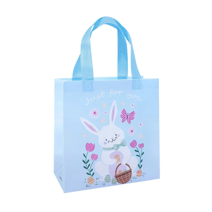 blue bunny candy bags for Easter celebration