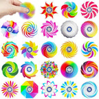 24PCS Mini Fidget Spinners Anxiety Stress Relief Sensory Toys for ADHD Birthday Party Favors Classroom Prizes Supplies