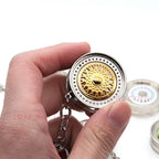 Luxury Metal Keychain Creative DIY Keyring Holder Car Key Chain Brake Disc Pendant For Men women Jewelry Gift Car Motorcycle Int