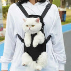 Breathable Cat Backpack Carrier for Outdoor Adventures