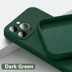 Solid Silicone Phone Case For IPhone 16 & 17