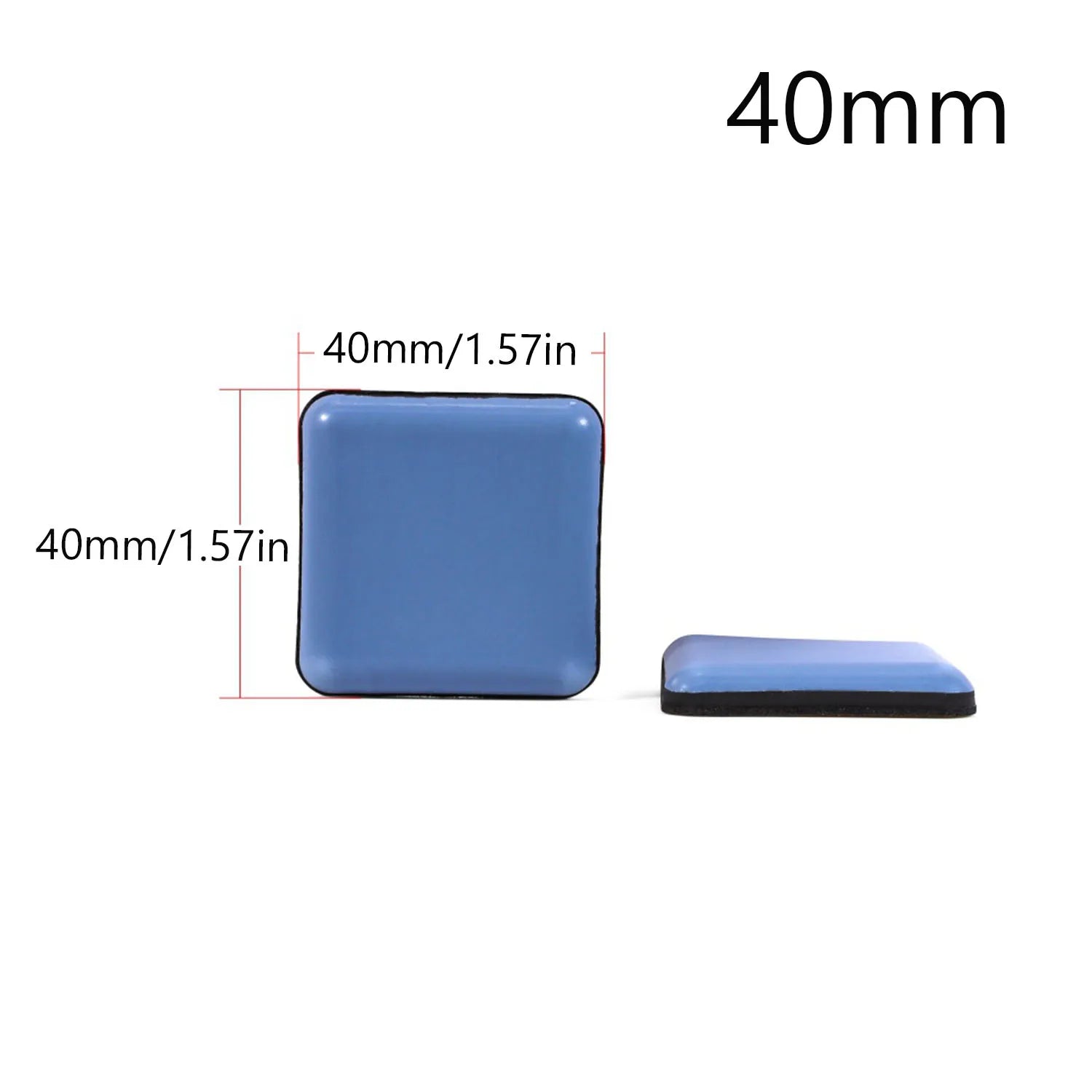 4~32pcs Furniture Leg Slider Pads Anti Scratch Easy Move Heavy Furniture Thickened Moving Pad Anti-abrasion Floor Protector Mat