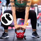 Anti-Slip Grips Strengthener Portable Finger Trainer Ergonomic Rubber Hand Protector for Weight Lifting Pull-Ups Gym Training