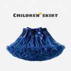 Baby Girls Tutu Fluffy Skirt Toddler Princess Ballet Dance Tulle Mesh Skirt Kids Cake Skirt Cute Girls Clothes Pettiskirt Skirt
