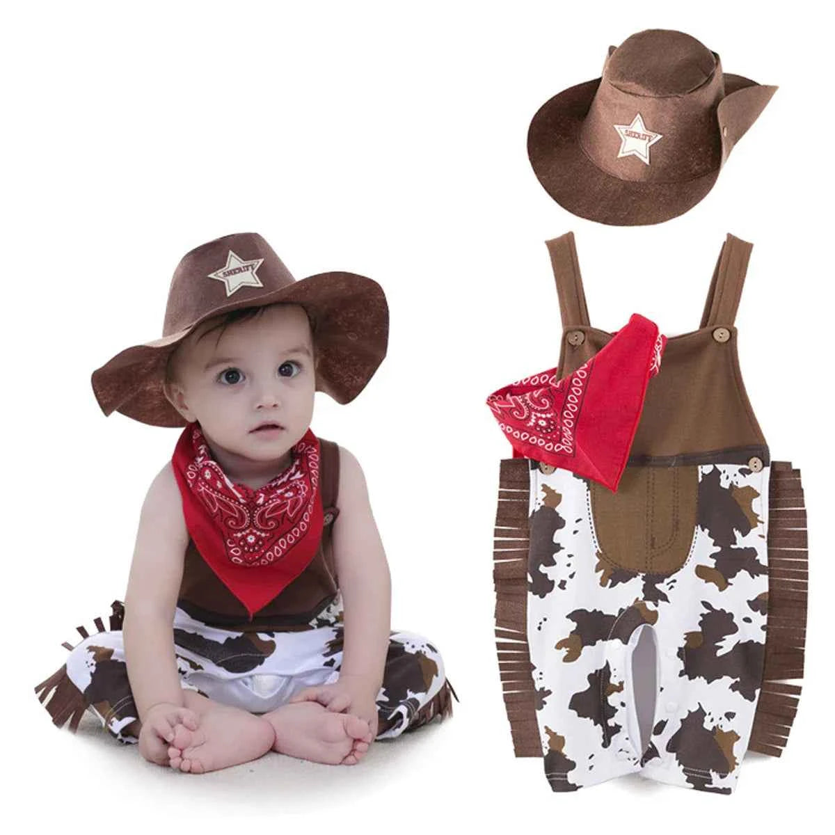 Toddler Cowboy Costume for Boys – Western Halloween Outfit